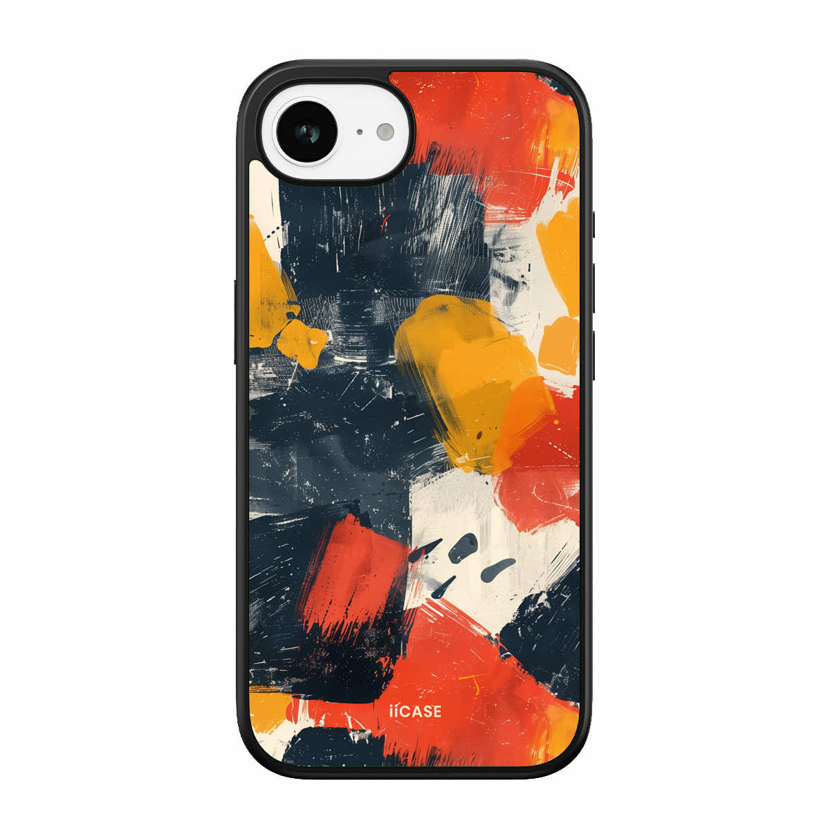 Abstract Paint Splash iPhone Case