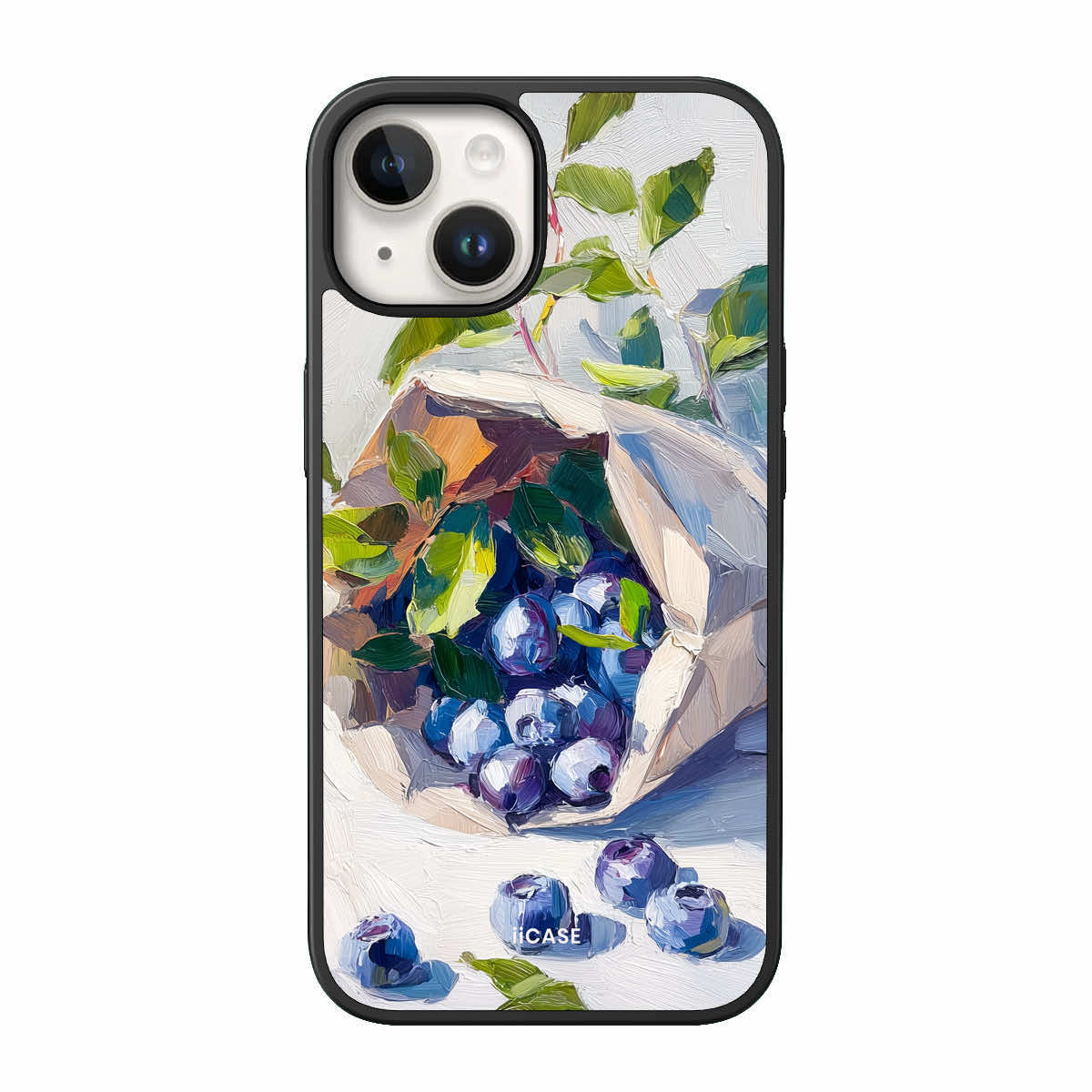 Blueberry Still-Life iPhone Case