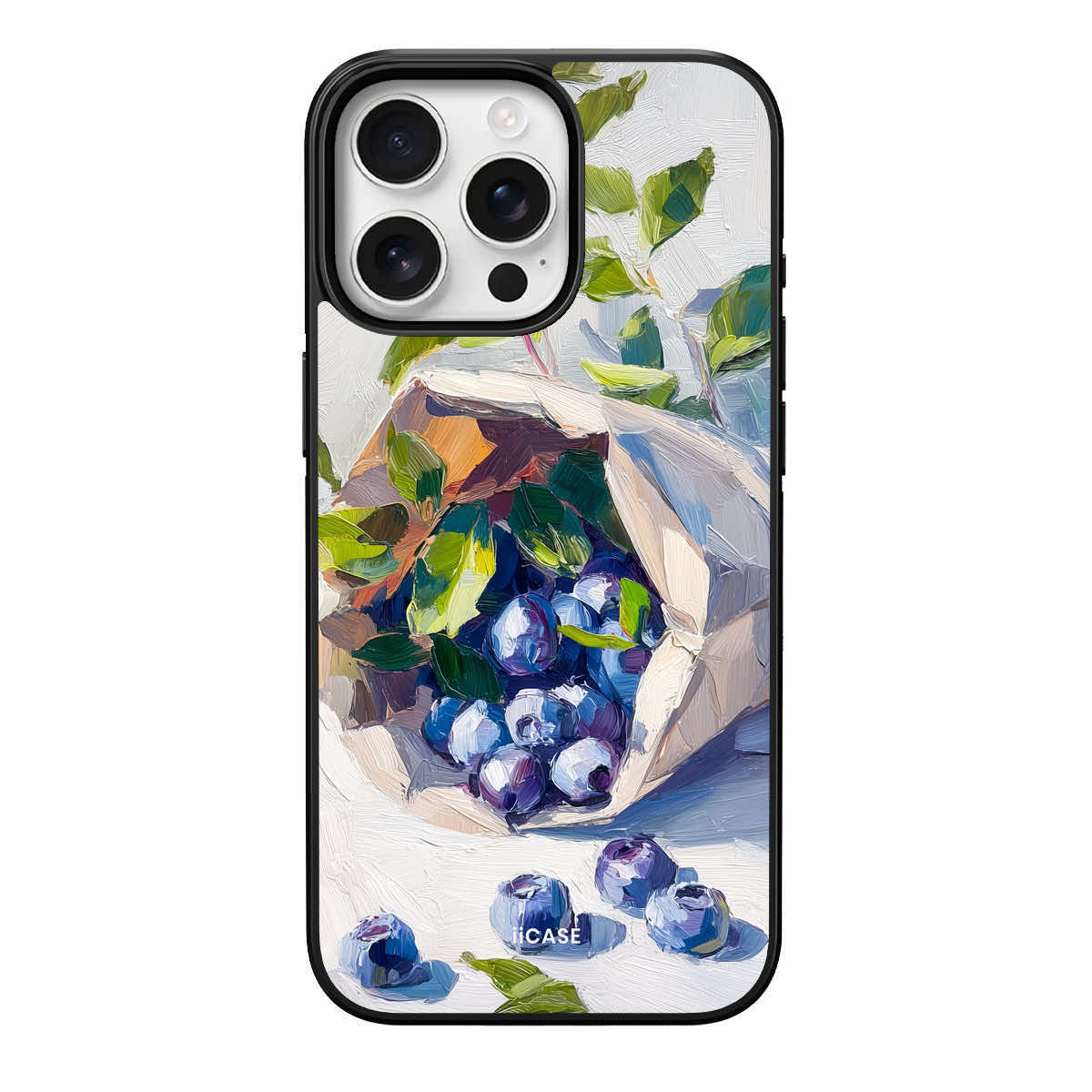Blueberry Still-Life iPhone Case
