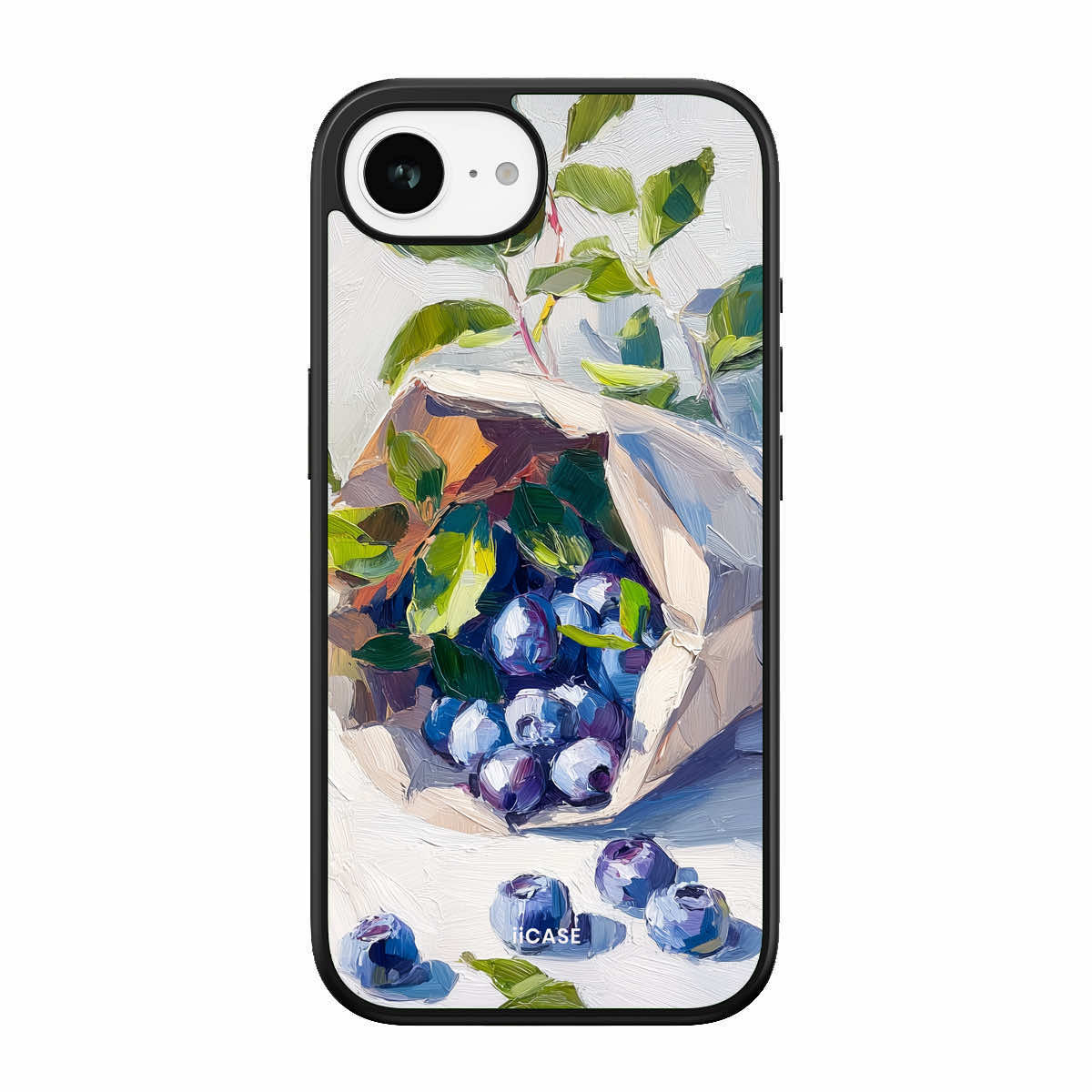 Blueberry Still-Life iPhone Case