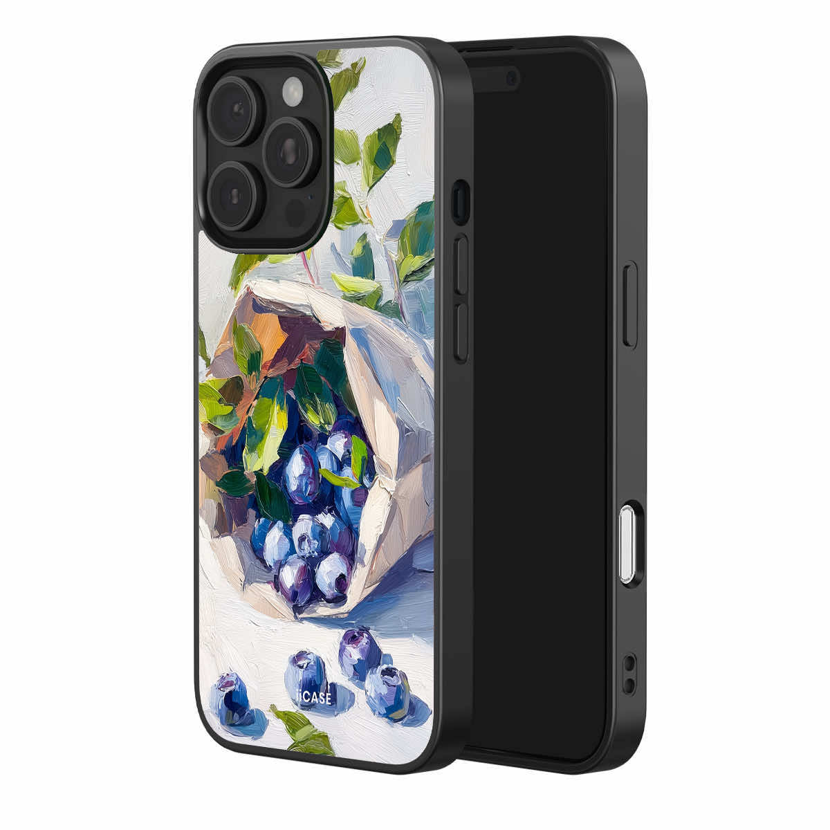 Blueberry Still-Life iPhone Case