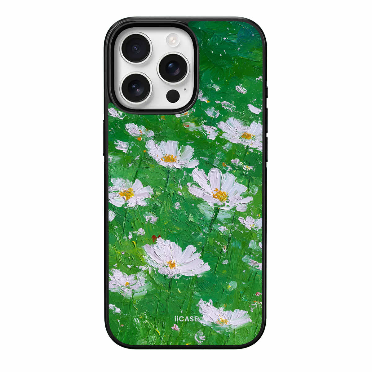 Impasto Daisy Field iPhone Case