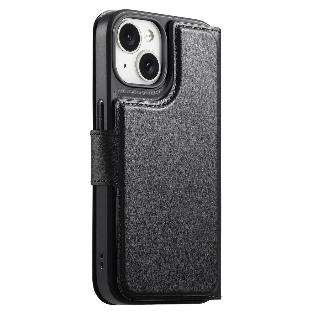 MagSafe Detachable Wallet iPhone Case - Black