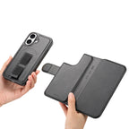 MagSafe Detachable Wallet iPhone Case - Black