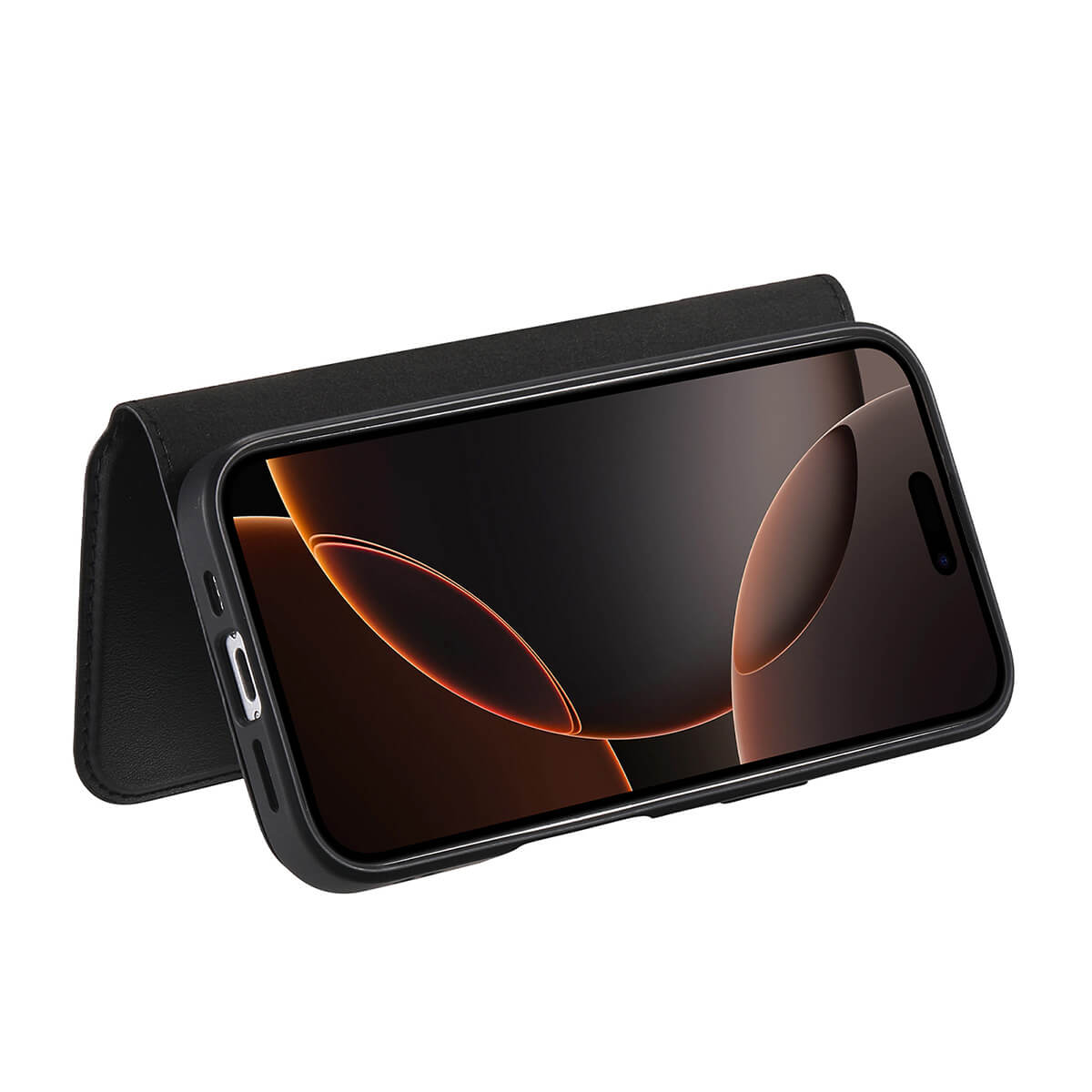 MagSafe Detachable Wallet iPhone Case - Black
