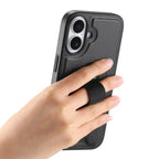 MagSafe Detachable Wallet iPhone Case - Black