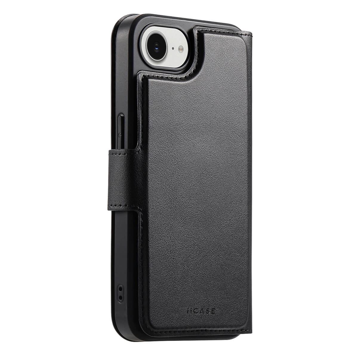 MagSafe Detachable Wallet iPhone Case - Black
