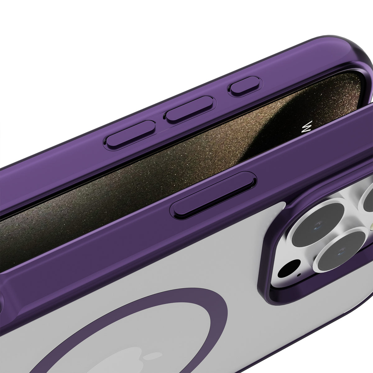 Kickstand Metalic Protective iPhone Case