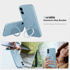 Silicone MagSafe iPhone Case with Ring