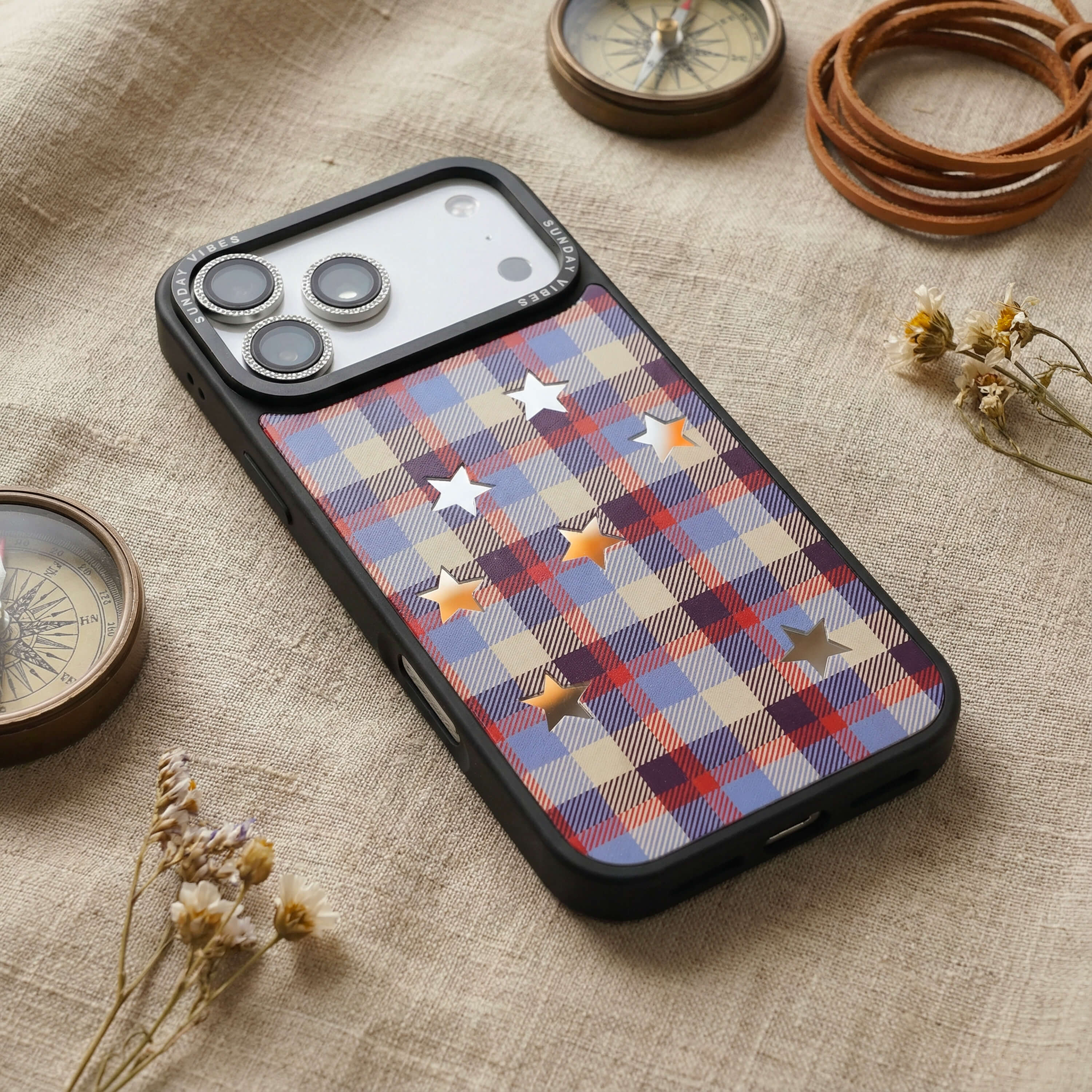 Southern Cross Plaid iPhone Case