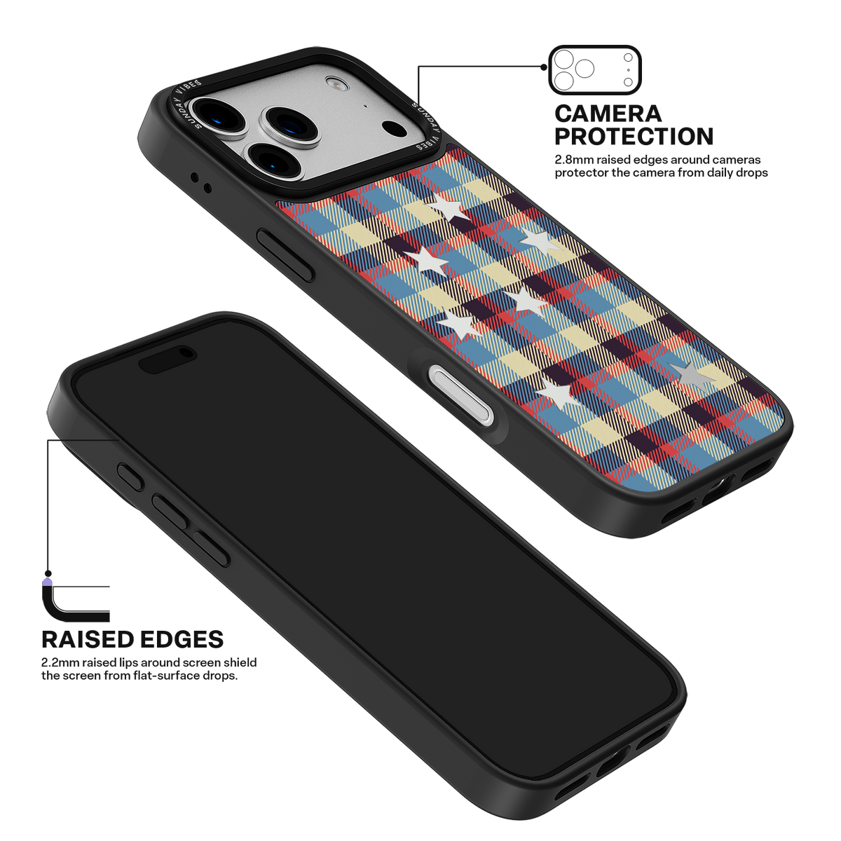 Southern Cross Plaid iPhone Case