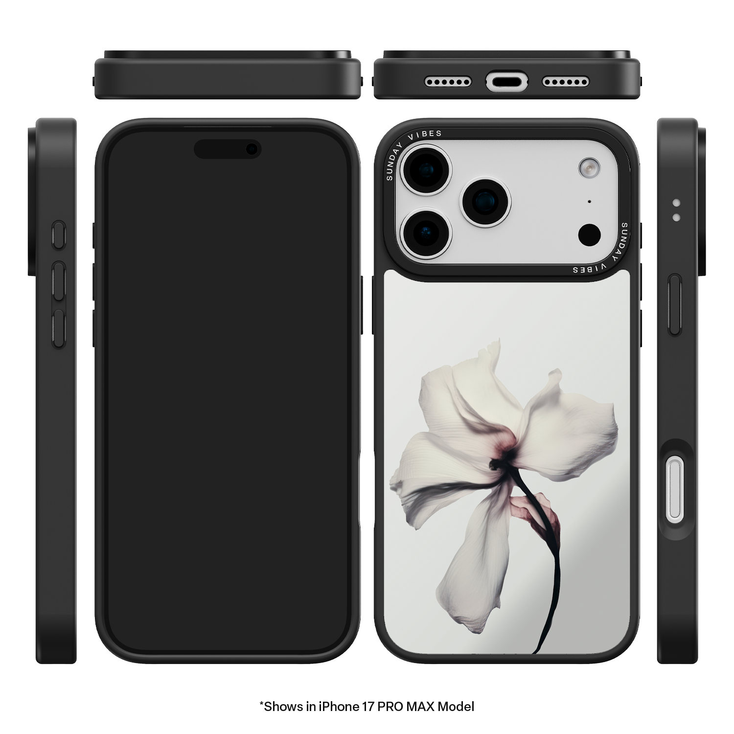 White Shadow iPhone Case