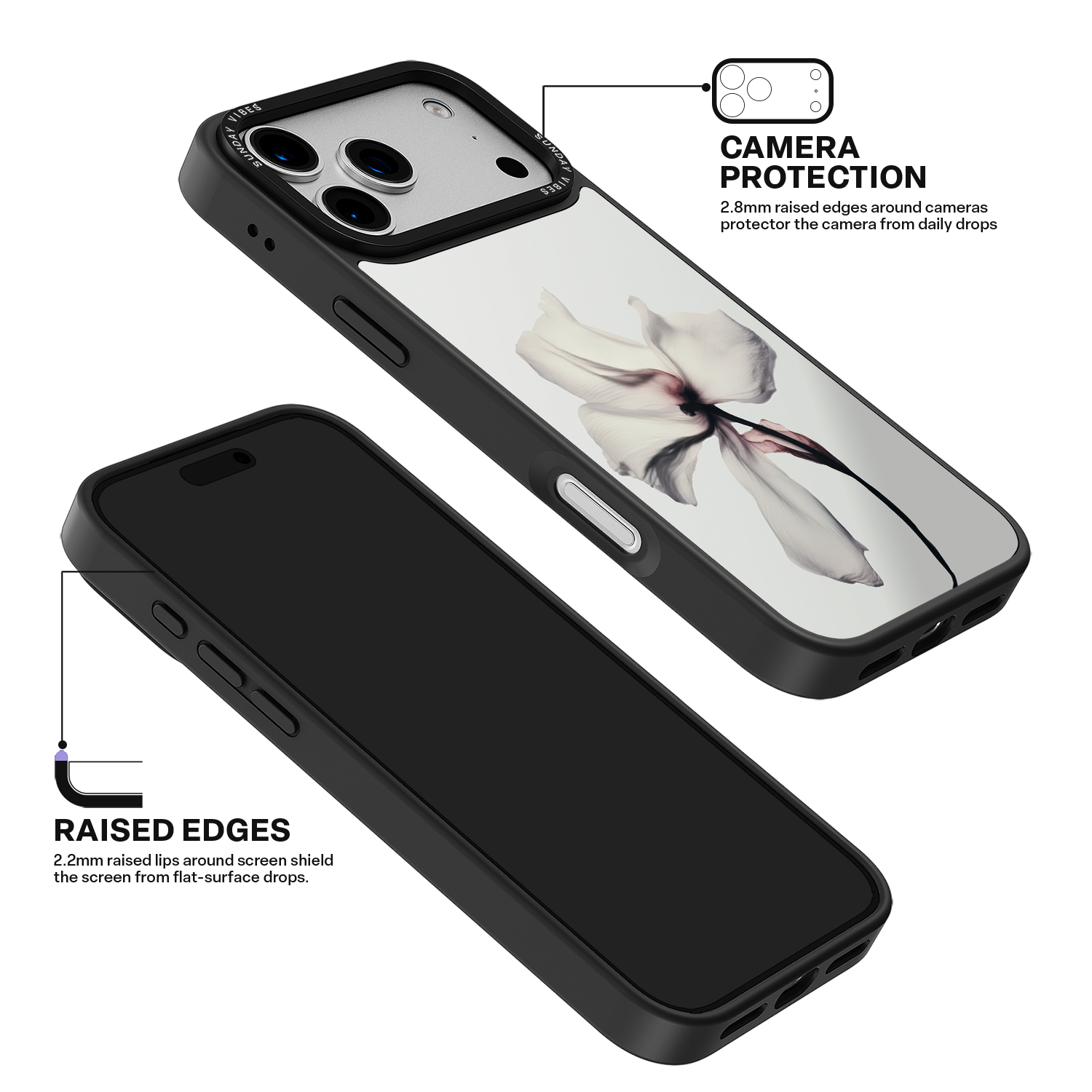 White Shadow iPhone Case