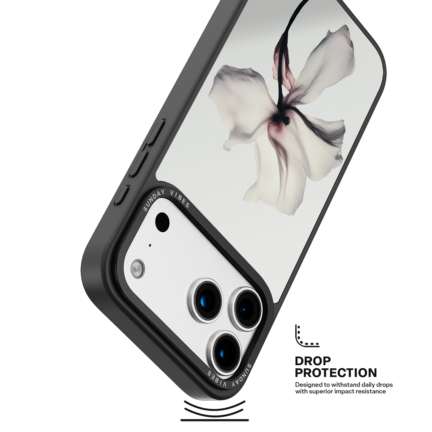 White Shadow iPhone Case