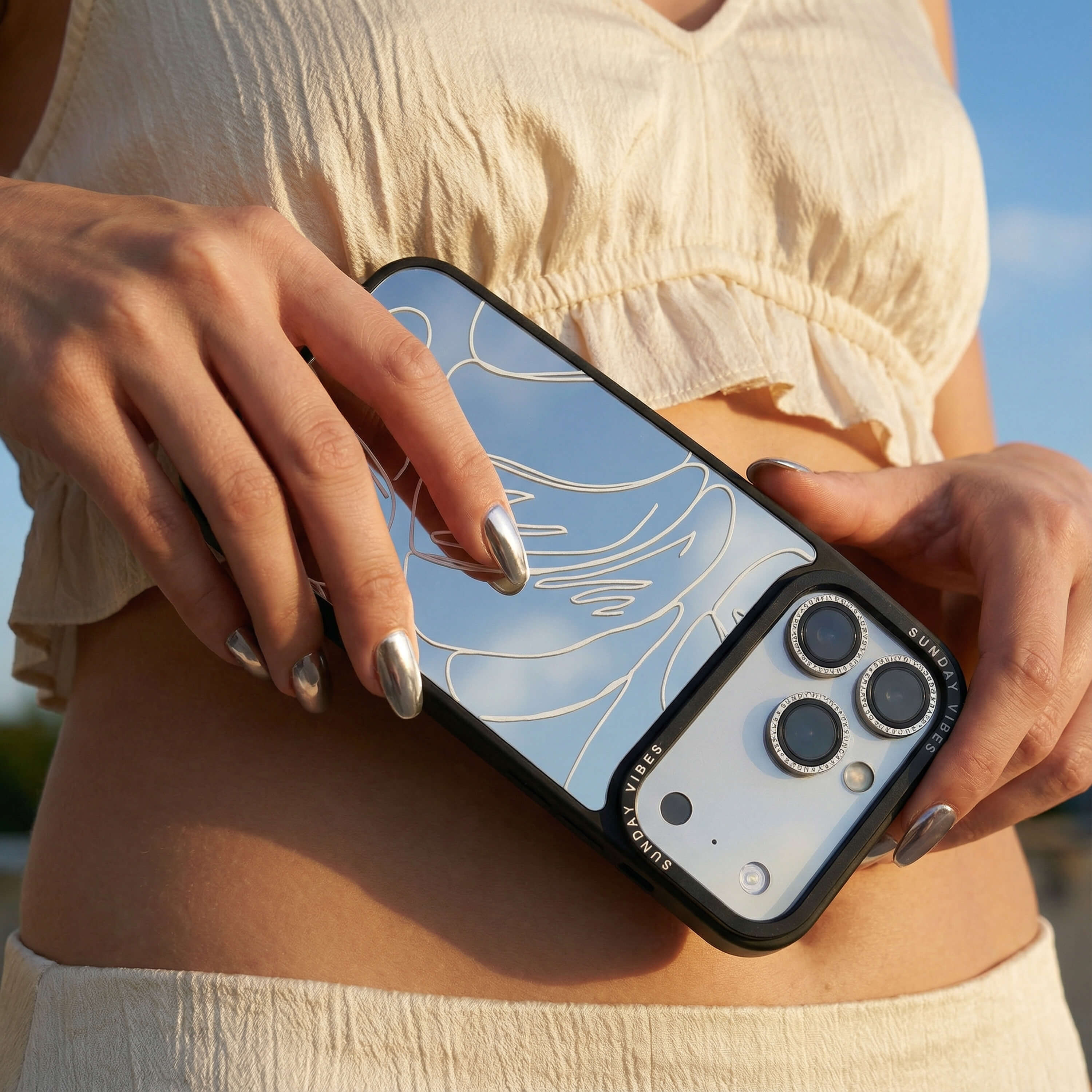 Minimalist Munch iPhone Case