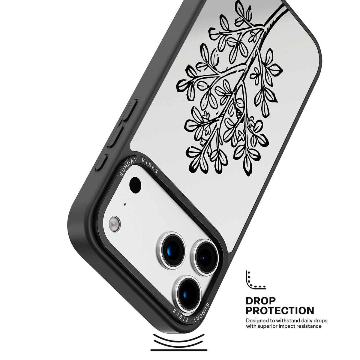 Ink Blossom iPhone Case