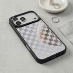 Pink Glitch iPhone Case