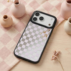 Pink Glitch iPhone Case