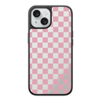 Pink Glitch iPhone Case
