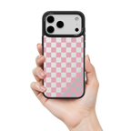 Pink Glitch iPhone Case