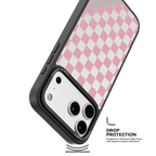 Pink Glitch iPhone Case