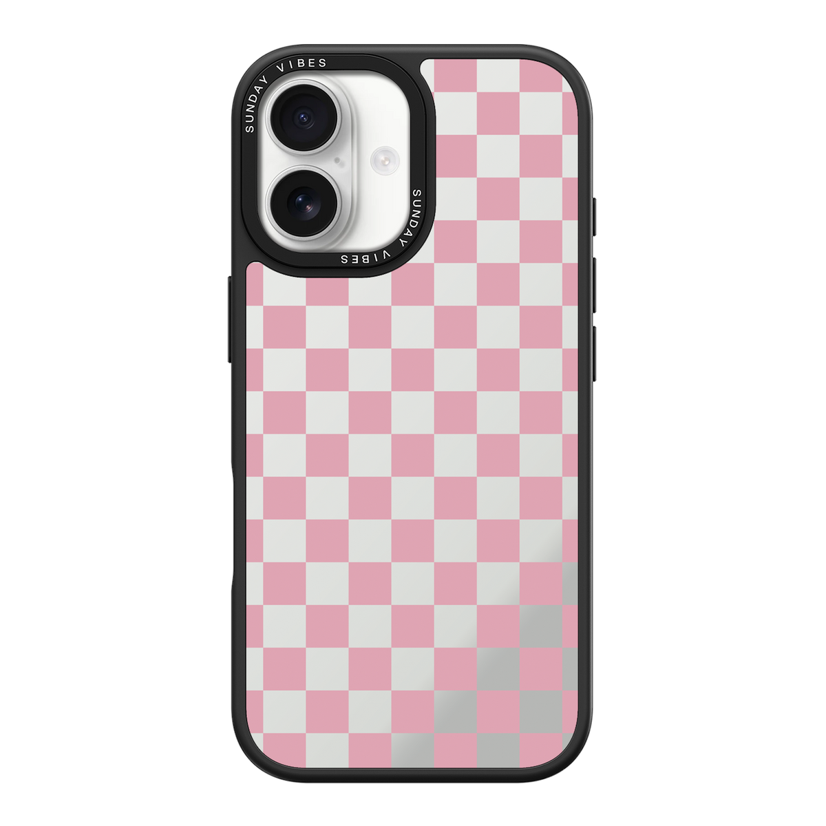Pink Glitch iPhone Case