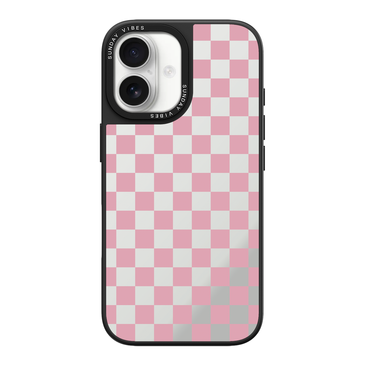 Pink Glitch iPhone Case