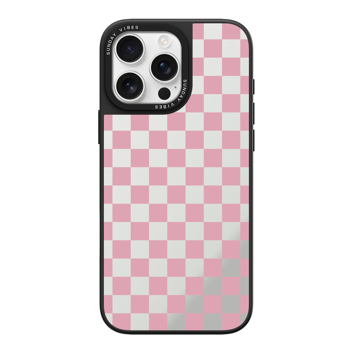 Pink Glitch iPhone Case