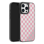 Pink Glitch iPhone Case