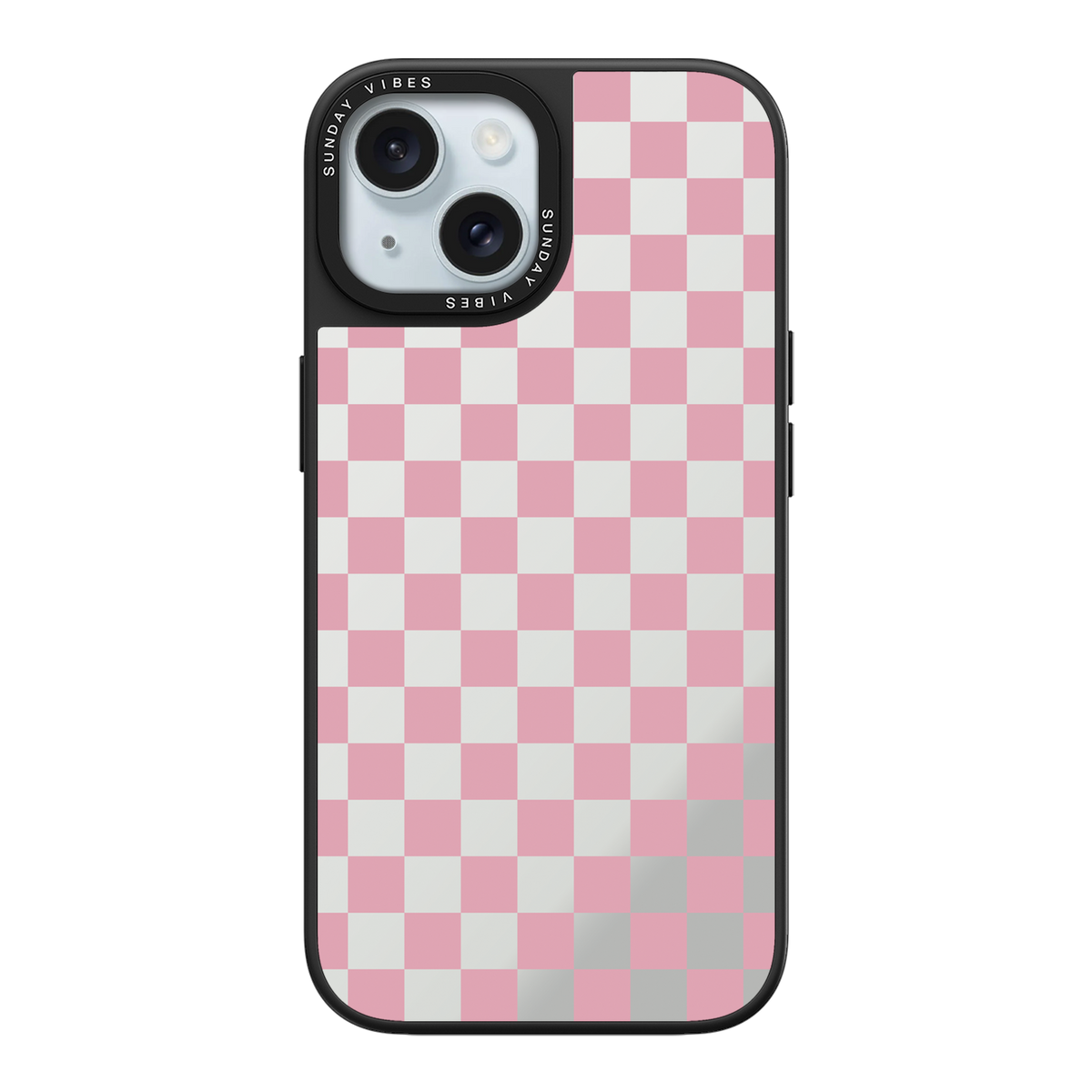 Pink Glitch iPhone Case