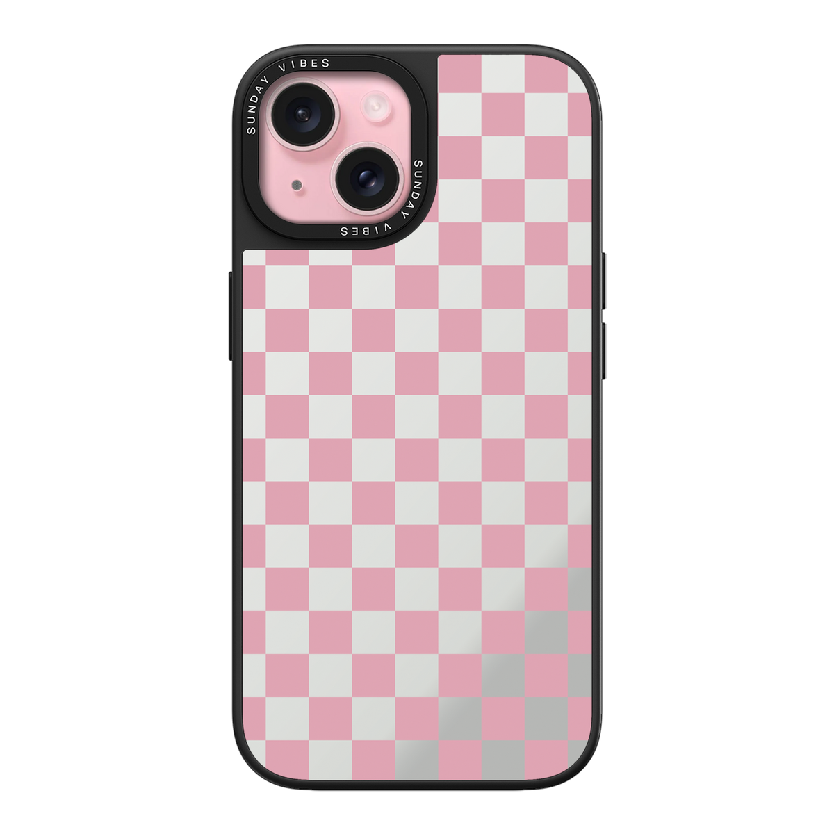 Pink Glitch iPhone Case