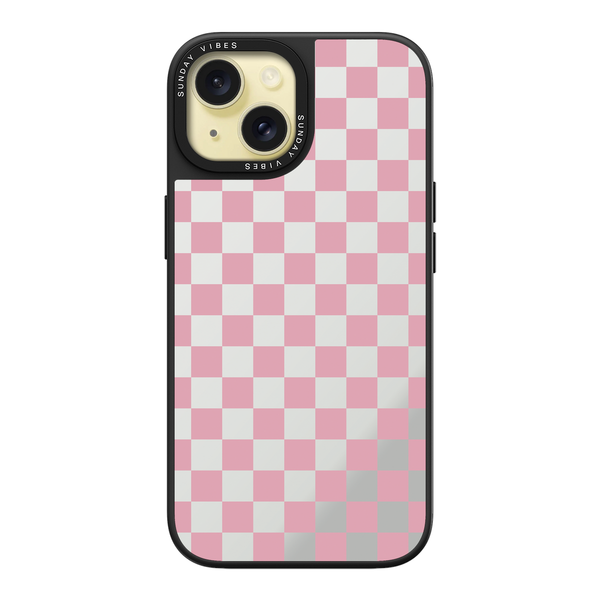 Pink Glitch iPhone Case