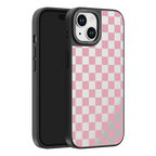 Pink Glitch iPhone Case