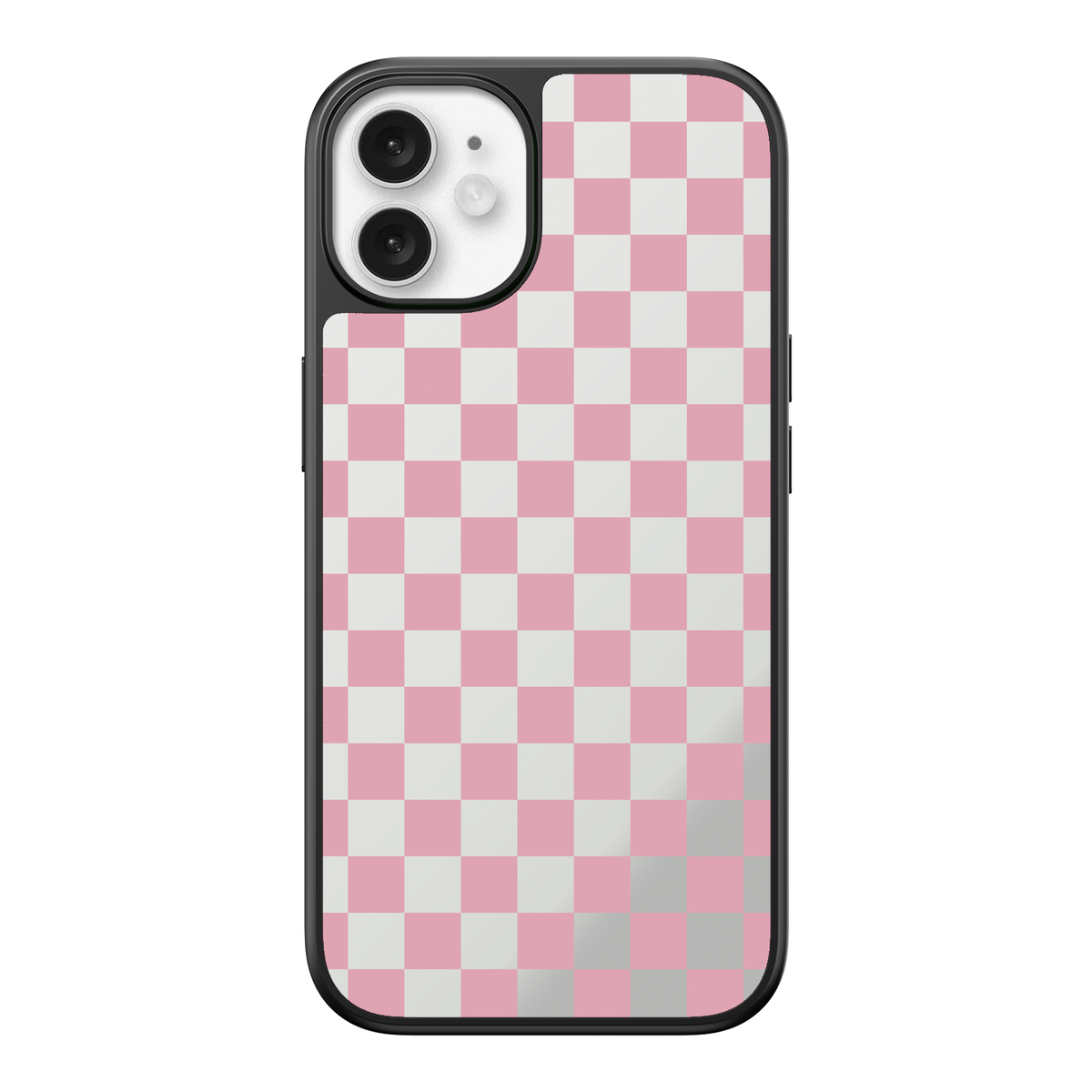 Pink Glitch iPhone Case