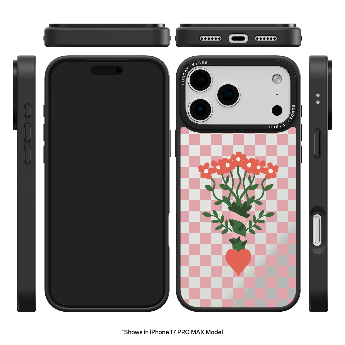 Love Check iPhone Case