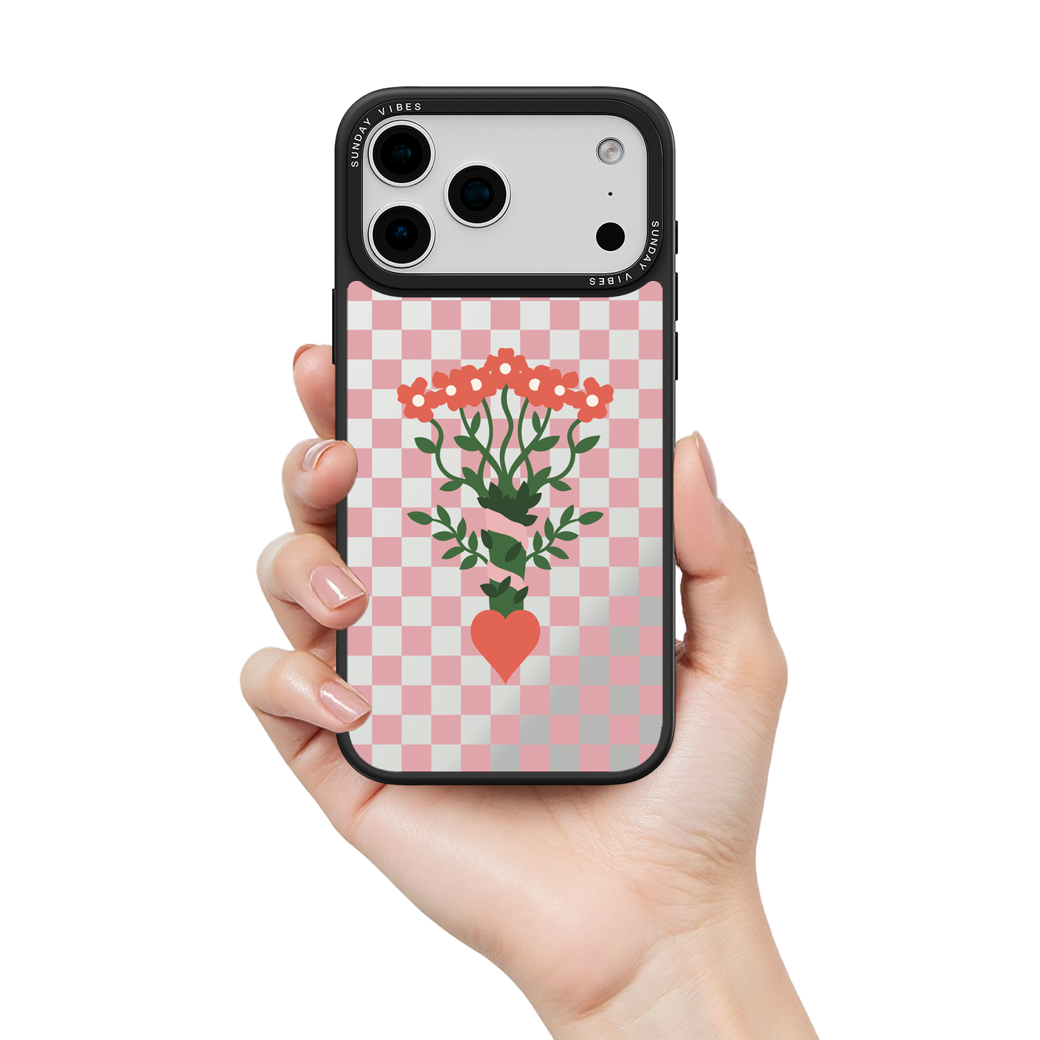 Love Check iPhone Case