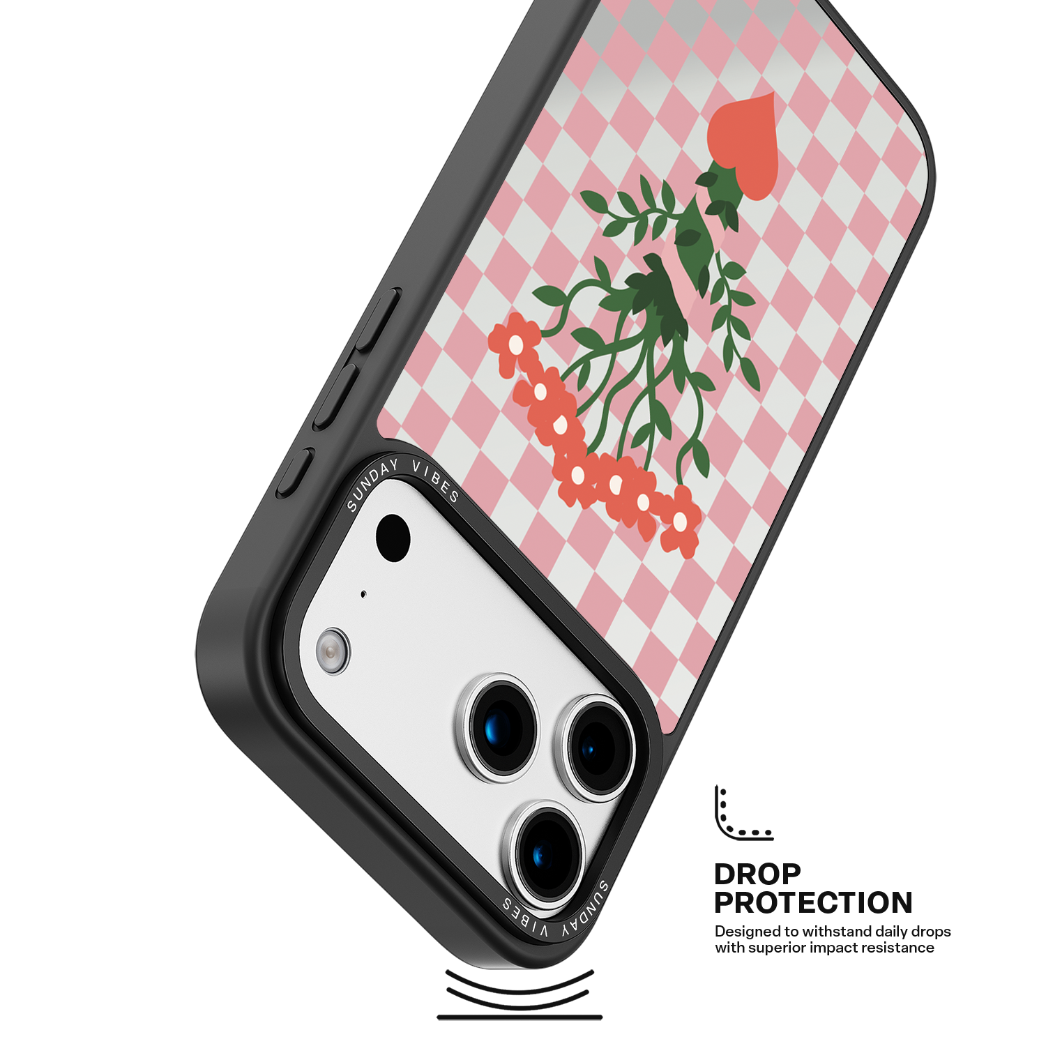 Love Check iPhone Case