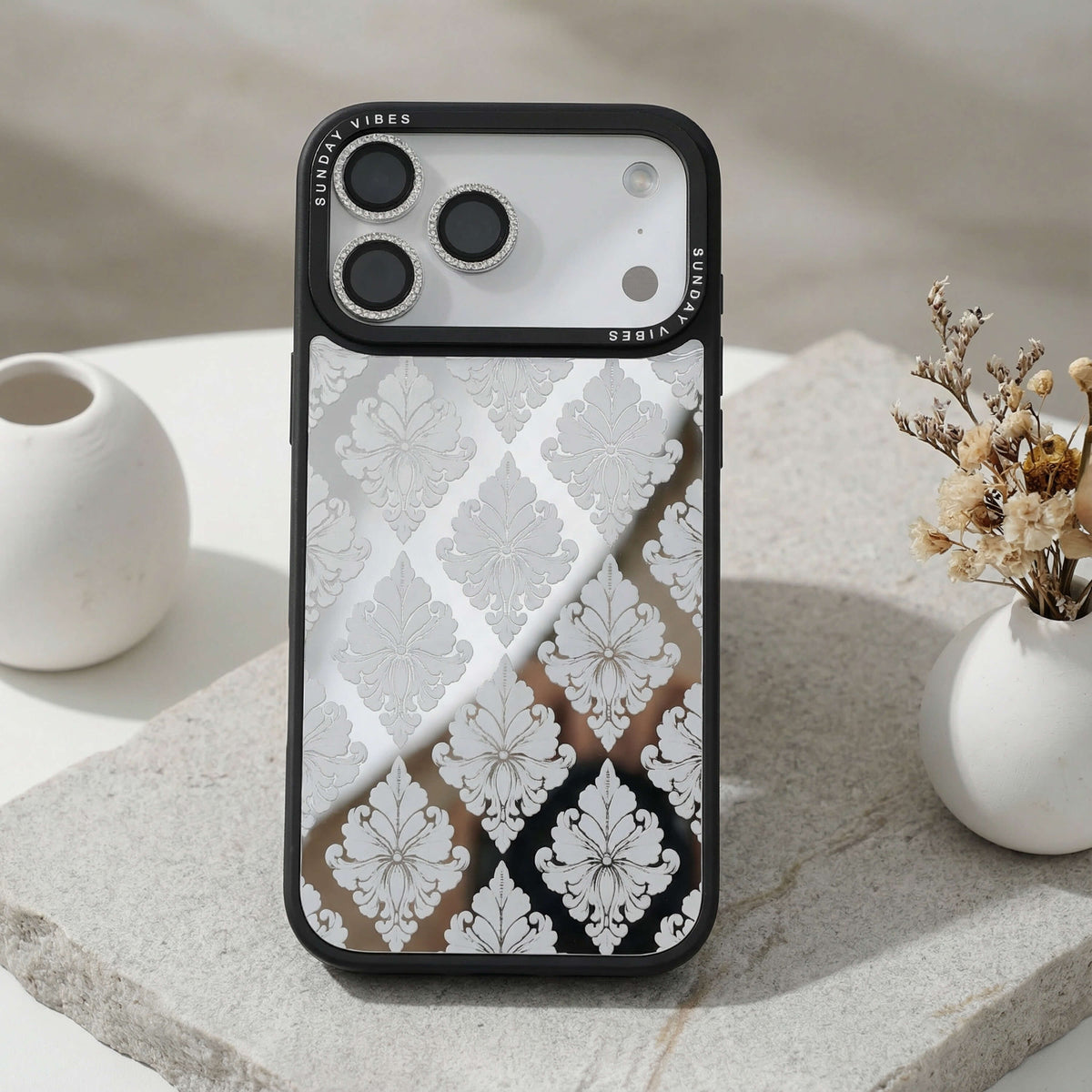 Phantom Brocade iPhone Case