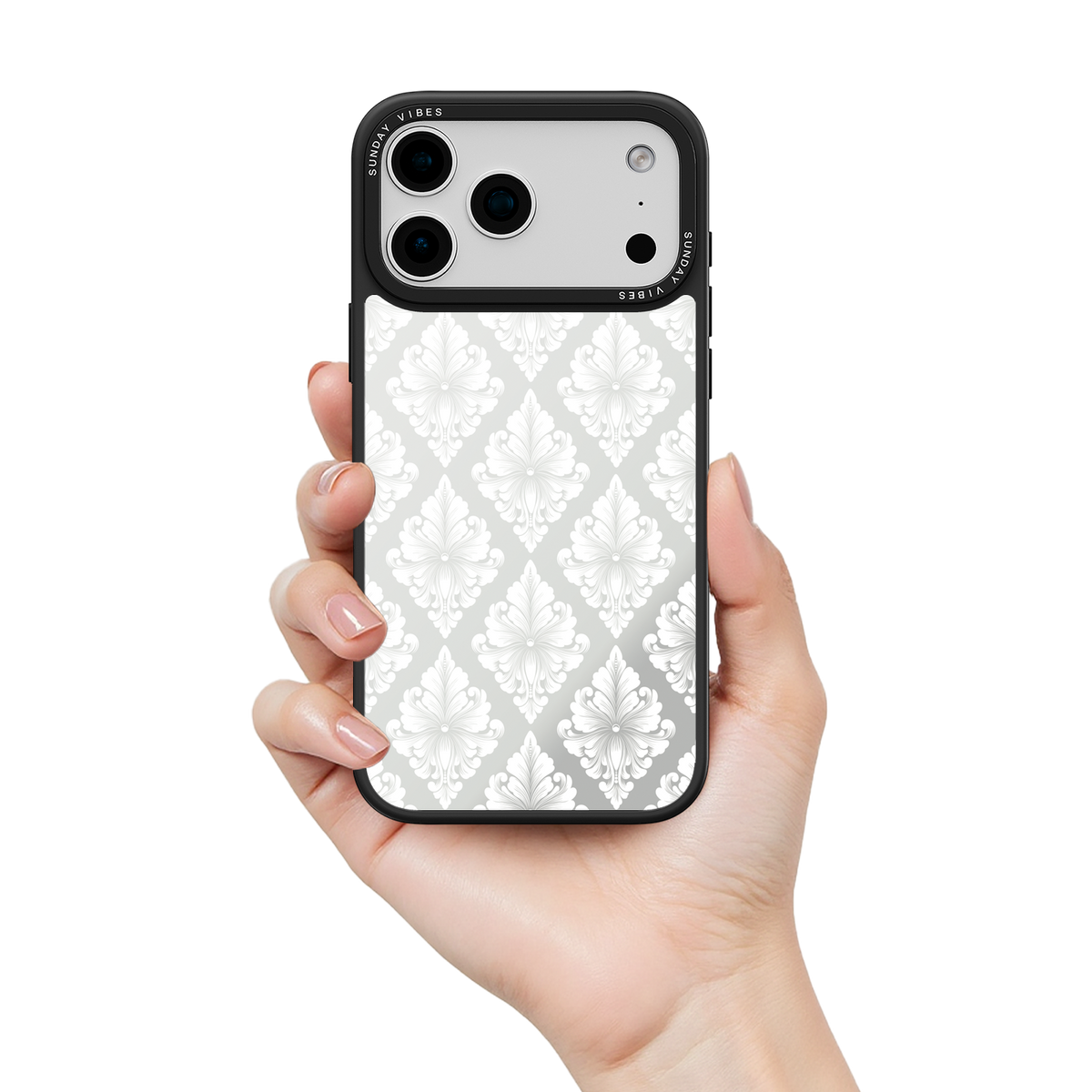 Phantom Brocade iPhone Case