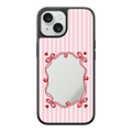 Candy Stripe Glance iPhone Case