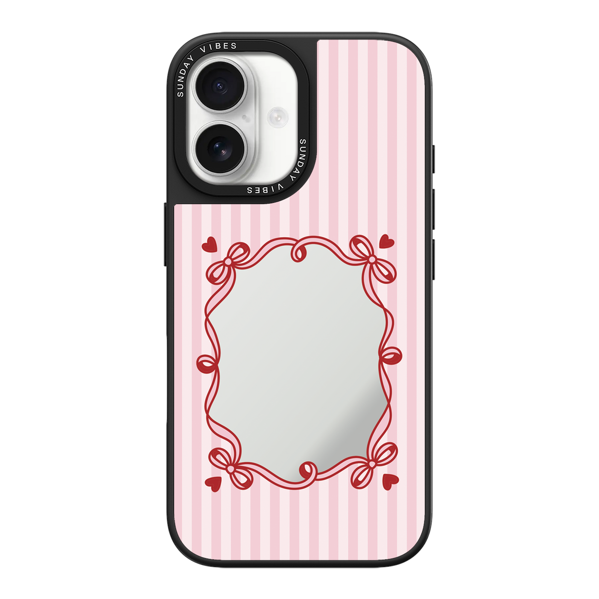 Candy Stripe Glance iPhone Case