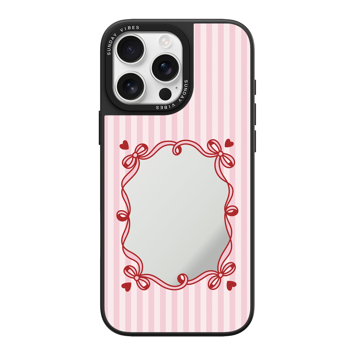 Candy Stripe Glance iPhone Case