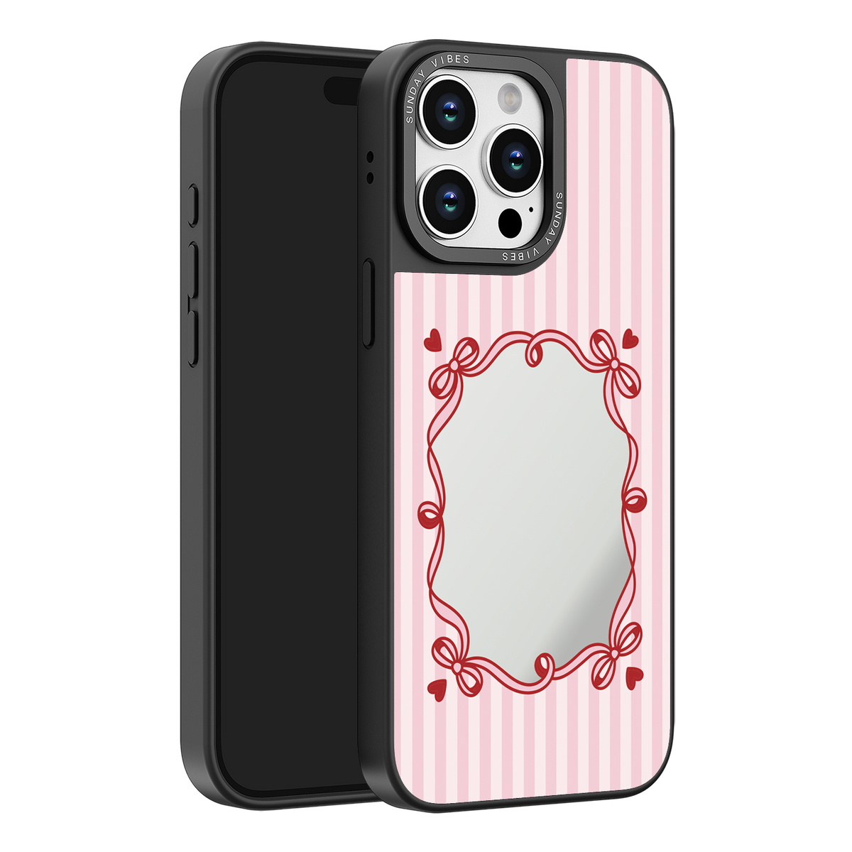 Candy Stripe Glance iPhone Case