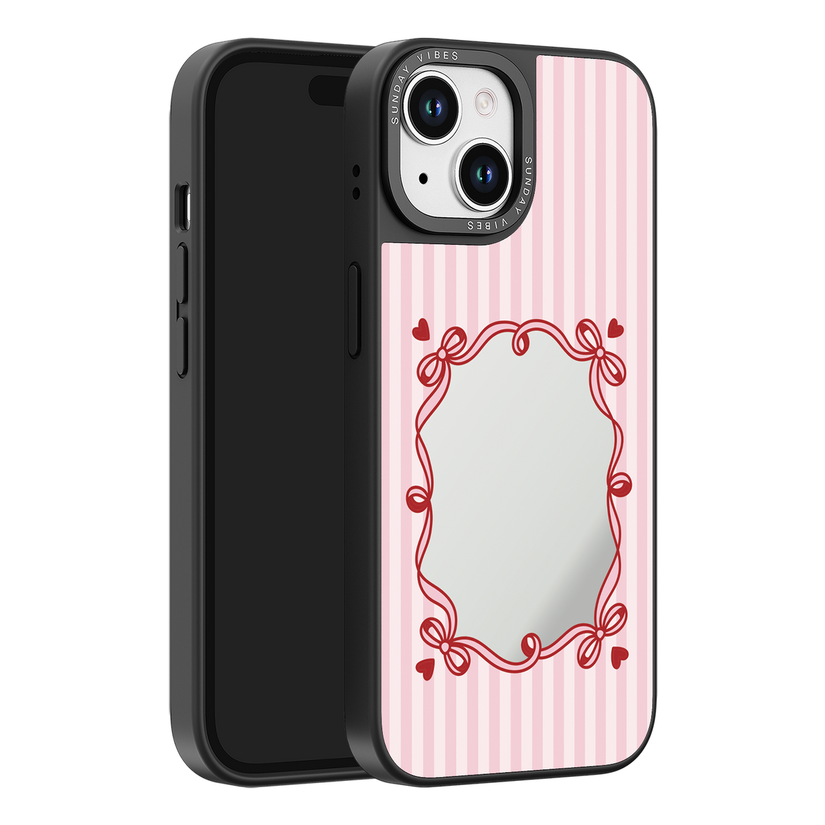 Candy Stripe Glance iPhone Case