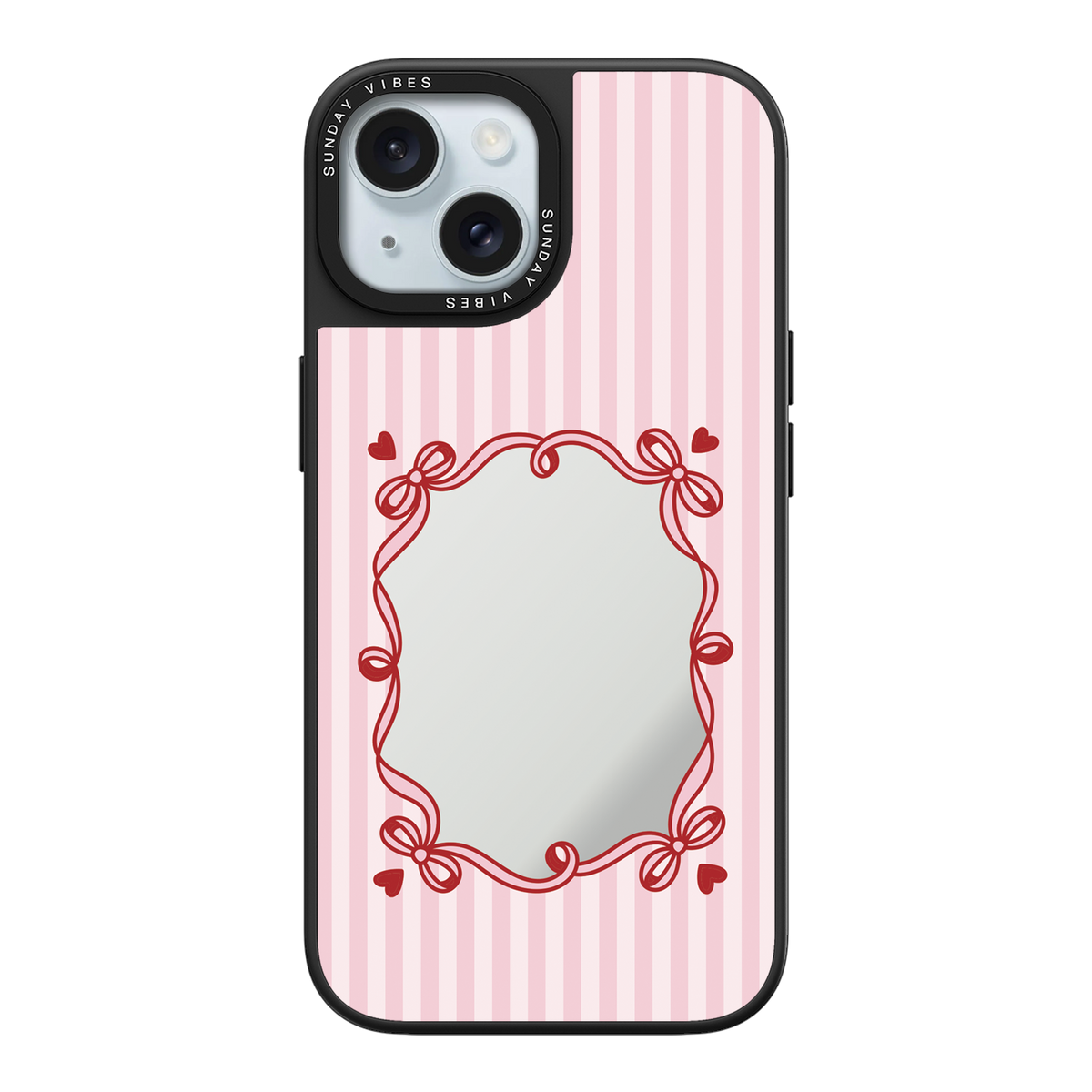 Candy Stripe Glance iPhone Case