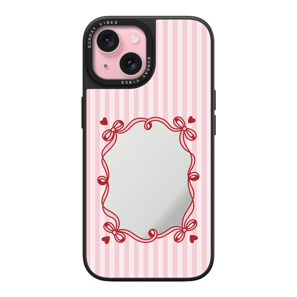 Candy Stripe Glance iPhone Case