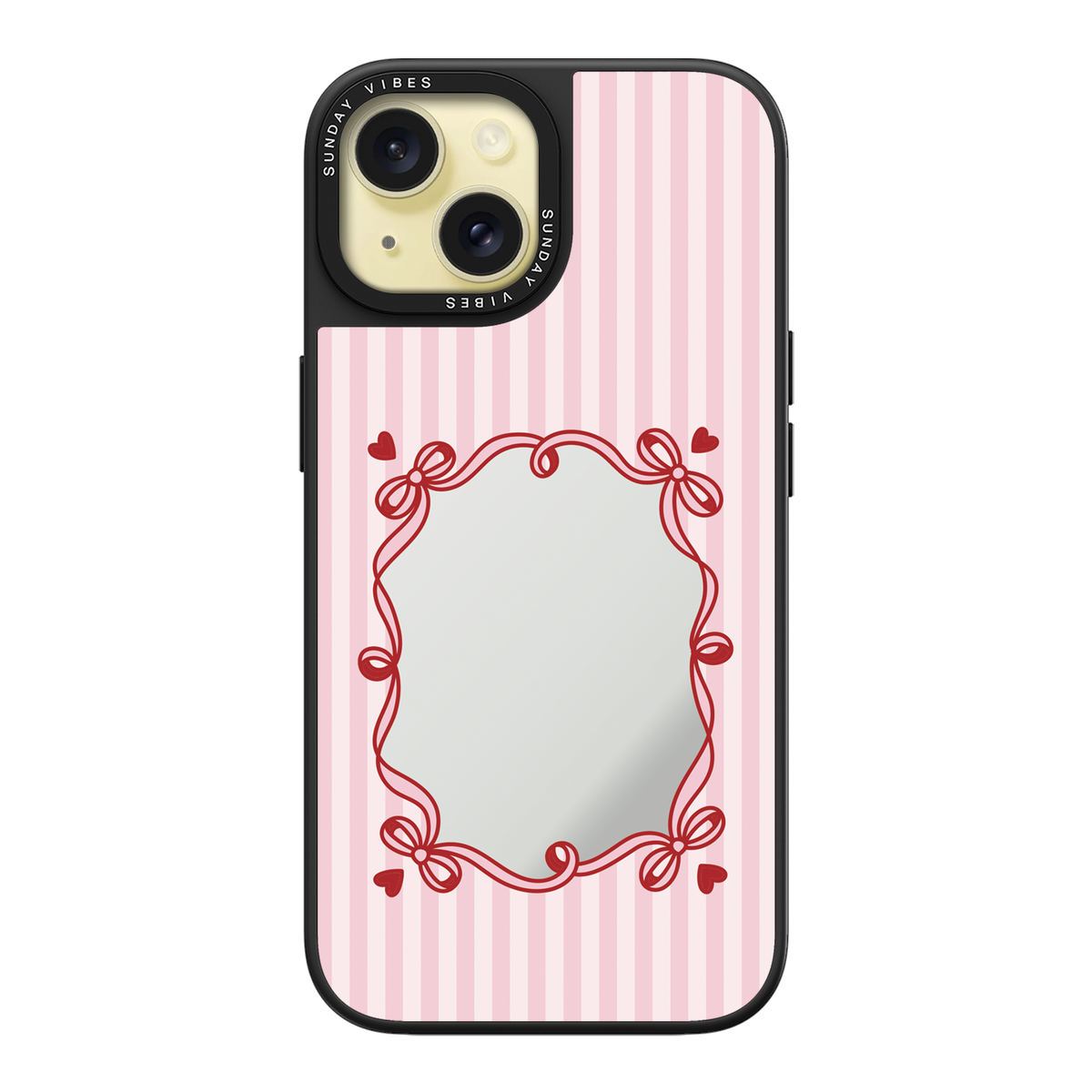 Candy Stripe Glance iPhone Case