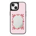 Candy Stripe Glance iPhone Case
