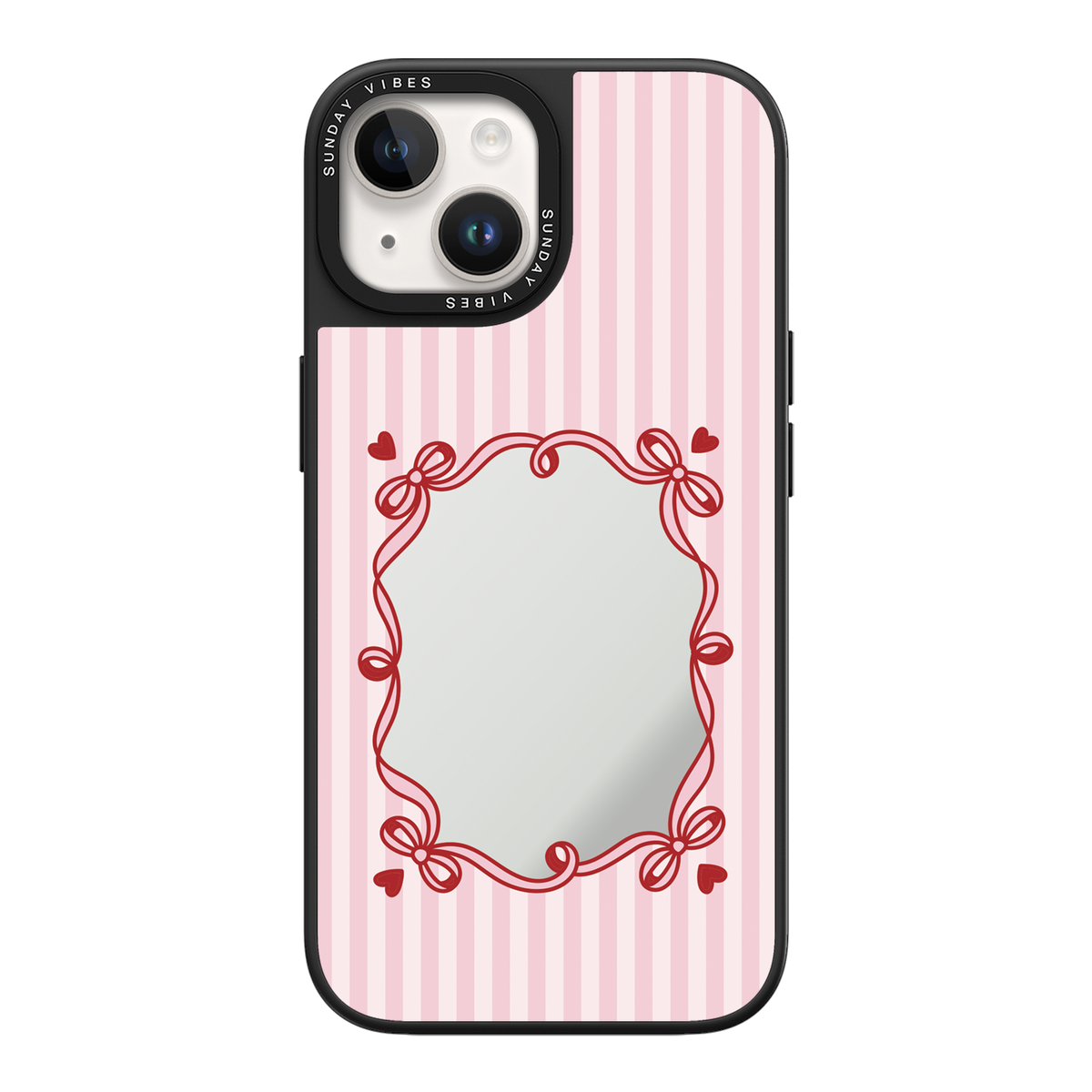Candy Stripe Glance iPhone Case