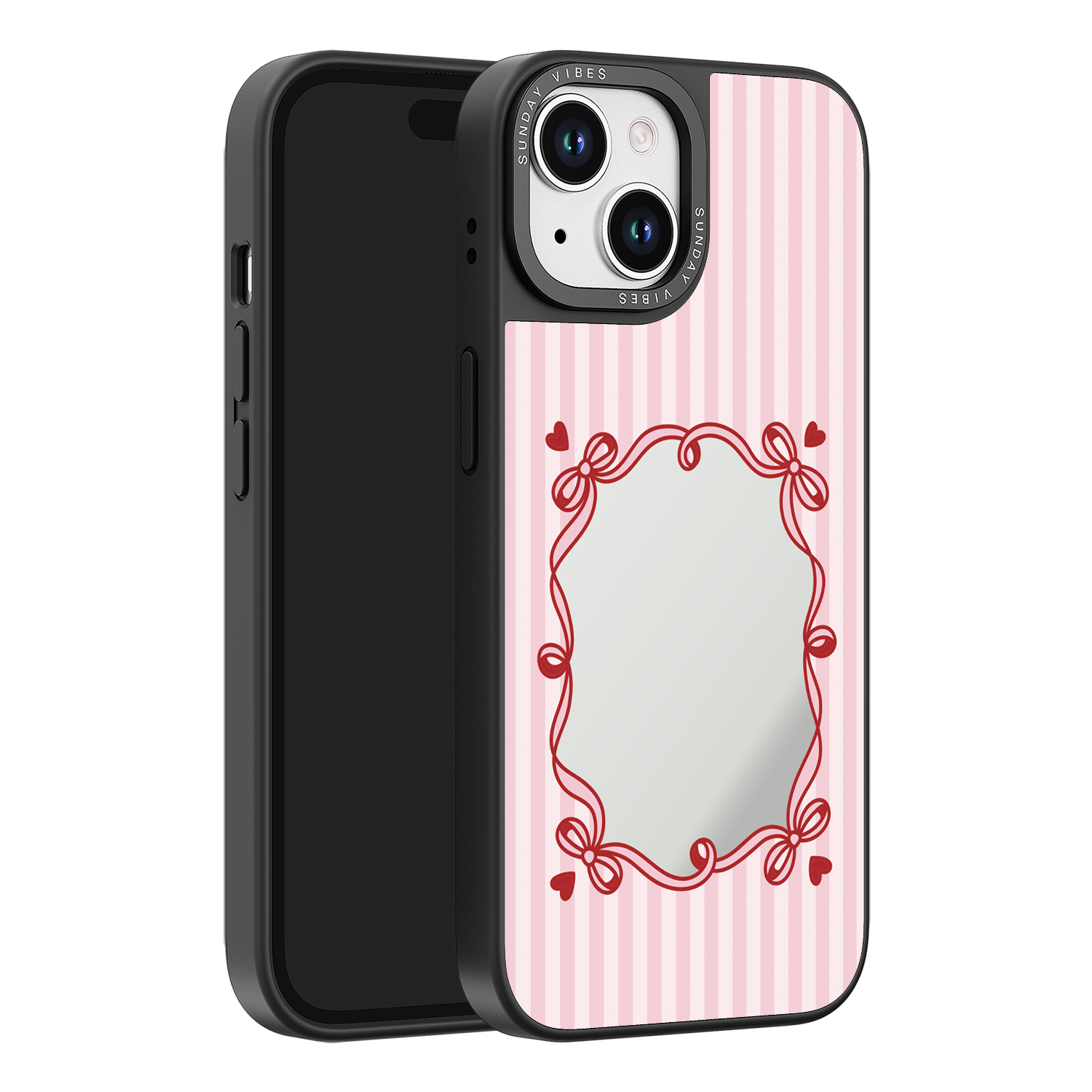 Candy Stripe Glance iPhone Case